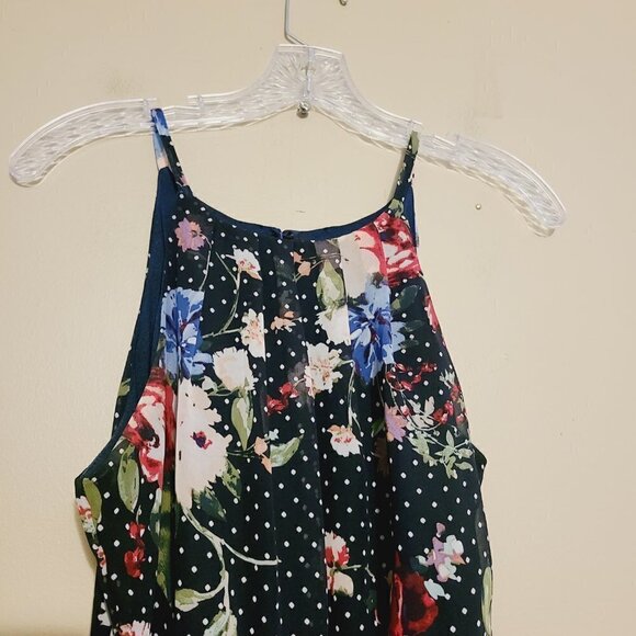 IZ Buyer | Women's Multi-Colored Mixed Print Belted Mini Dress (Size Medium) - Picture 5 of 14